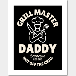 Grill Master Daddy Posters and Art